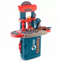 Mini atelier de lucru 3 in 1 cu unelte pentru copii Ricokids 772600