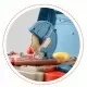 Mini atelier de lucru 3 in 1 cu unelte pentru copii Ricokids 772600 Mini atelier de lucru 3 in 1 cu unelte pentru copii Ricokids 772600