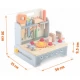 Mini atelier de lucru din lemn cu accesorii incluse, 30 x 25 x 30 cm, Ricokids RK-877 Mini atelier de lucru din lemn cu accesorii incluse, 30 x 25 x 30 cm, Ricokids RK-877