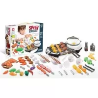 Mini bucatarie cu accesorii Ecotoys HC487931