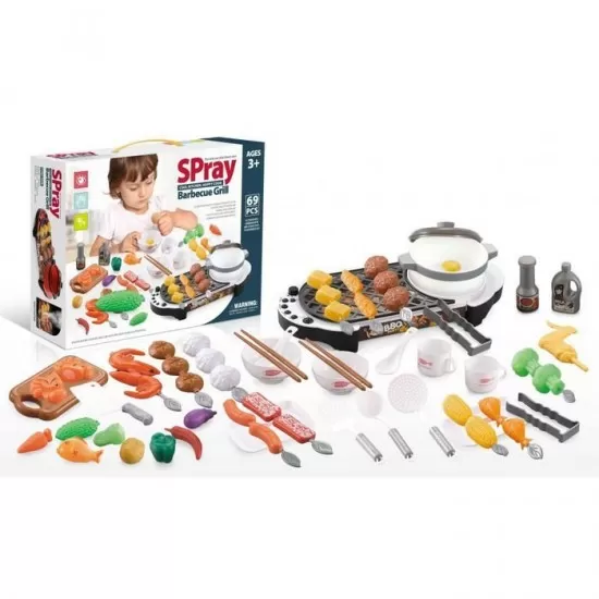 Mini bucatarie cu accesorii Ecotoys HC487931 Mini bucatarie cu accesorii Ecotoys HC487931
