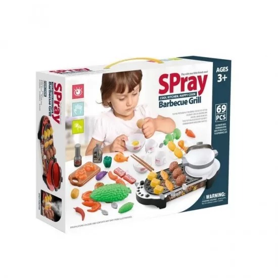 Mini bucatarie cu accesorii Ecotoys HC487931 Mini bucatarie cu accesorii Ecotoys HC487931