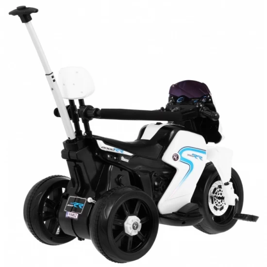 Motocicleta electrica 3 in 1, HL108, roti si scaun din plastic, 78x39x59 cm, putere 20W - Alb Motocicleta electrica 3 in 1, HL108, roti si scaun din plastic, 78x39x59 cm, putere 20W - Alb