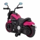 Motocicleta electrica Chopper Faster AHL008, roti si scaun din plastic, 78x30x55 cm, putere 20W - Roz Motocicleta electrica Chopper Faster AHL008, roti si scaun din plastic, 78x30x55 cm, putere 20W - Roz