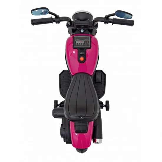 Motocicleta electrica Chopper Faster AHL008, roti si scaun din plastic, 78x30x55 cm, putere 20W - Roz Motocicleta electrica Chopper Faster AHL008, roti si scaun din plastic, 78x30x55 cm, putere 20W - Roz
