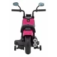 Motocicleta electrica Chopper Faster AHL008, roti si scaun din plastic, 78x30x55 cm, putere 20W - Roz Motocicleta electrica Chopper Faster AHL008, roti si scaun din plastic, 78x30x55 cm, putere 20W - Roz