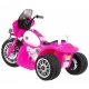 Motocicleta electrica Chopper JT568, roti si scaun din plastic, 79x46x54 cm, putere 20W - Roz Motocicleta electrica Chopper JT568, roti si scaun din plastic, 79x46x54 cm, putere 20W - Roz