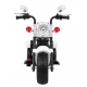 Motocicleta electrica Chopper NightBike TR1501, roti si scaun din plastic, 92x34x63 cm, putere 6V - Alb Motocicleta electrica Chopper NightBike TR1501, roti si scaun din plastic, 92x34x63 cm, putere 6V - Alb