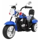 Motocicleta electrica Chopper NightBike TR1501, roti si scaun din plastic, 92x34x63 cm, putere 6V - Albastru Motocicleta electrica Chopper NightBike TR1501, roti si scaun din plastic, 92x34x63 cm, putere 6V - Albastru