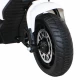 Motocicleta electrica Fast Tourist, roti din plastic, scaun tapitat, 83x35x63 cm, putere 18W - Alb Motocicleta electrica Fast Tourist, roti din plastic, scaun tapitat, 83x35x63 cm, putere 18W - Alb