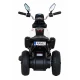 Motocicleta electrica Fast Tourist, roti din plastic, scaun tapitat, 83x35x63 cm, putere 18W - Alb Motocicleta electrica Fast Tourist, roti din plastic, scaun tapitat, 83x35x63 cm, putere 18W - Alb