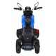 Motocicleta electrica Fast Tourist, roti din plastic, scaun tapitat, 83x35x63 cm, putere 18W - Albastru Motocicleta electrica Fast Tourist, roti din plastic, scaun tapitat, 83x35x63 cm, putere 18W - Albastru