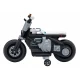 Motocicleta electrica Future QLS-805, roti din plastic + 2 roti ajutatoare, 88x46x56 cm, putere 25W - Alb Motocicleta electrica Future QLS-805, roti din plastic + 2 roti ajutatoare, 88x46x56 cm, putere 25W - Alb