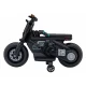 Motocicleta electrica Future QLS-805, roti din plastic + 2 roti ajutatoare, 88x46x56 cm, putere 25W - Negru Motocicleta electrica Future QLS-805, roti din plastic + 2 roti ajutatoare, 88x46x56 cm, putere 25W - Negru