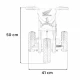 Motocicleta electrica Honda CRF 450R, roti din plastic, 70x41x50 cm, putere 30W - Rosu Motocicleta electrica Honda CRF 450R, roti din plastic, 70x41x50 cm, putere 30W - Rosu