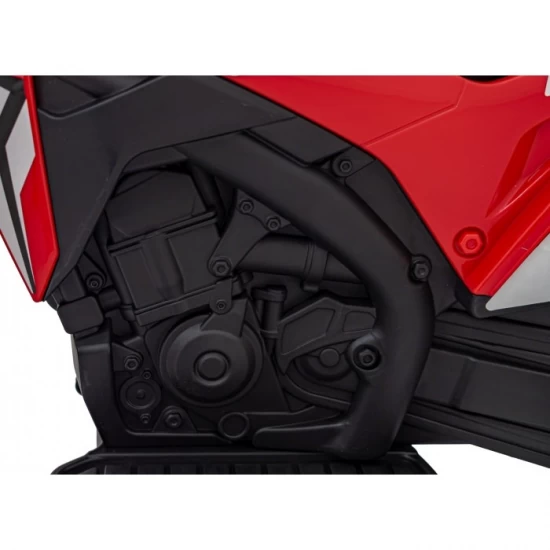Motocicleta electrica Honda CRF 450R, roti din plastic, 70x41x50 cm, putere 30W - Rosu Motocicleta electrica Honda CRF 450R, roti din plastic, 70x41x50 cm, putere 30W - Rosu