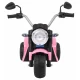Motocicleta electrica MiniBike, roti din plastic, scaun tapitat, 71x53x57 cm, putere 6V - Roz Motocicleta electrica MiniBike, roti din plastic, scaun tapitat, 71x53x57 cm, putere 6V - Roz
