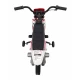 Motocicleta electrica PANTONE 361C, roti EVA + 2 roti ajutatoare, scaun tapitat, 108x59x72 cm, putere 60W - Rosu Motocicleta electrica PANTONE 361C, roti EVA + 2 roti ajutatoare, scaun tapitat, 108x59x72 cm, putere 60W - Rosu