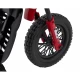 Motocicleta electrica PANTONE 361C, roti EVA + 2 roti ajutatoare, scaun tapitat, 108x59x72 cm, putere 60W - Rosu Motocicleta electrica PANTONE 361C, roti EVA + 2 roti ajutatoare, scaun tapitat, 108x59x72 cm, putere 60W - Rosu