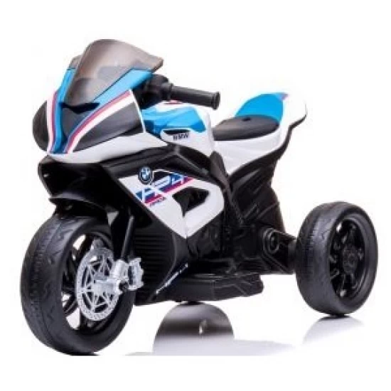 Motocicleta electrica pentru copii BMW HP4, 84x55x42 cm, varsta 2-5 ani, roti si scaun din plastic, putere 60W - Alb Motocicleta electrica pentru copii BMW HP4, 84x55x42 cm, varsta 2-5 ani, roti si scaun din plastic, putere 60W - Alb