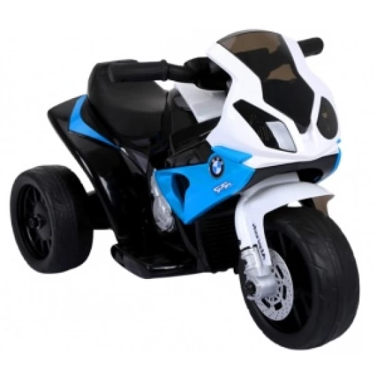 Motocicleta electrica pentru copii BMW S1000RR, 69x44x36.5 cm, varsta 1.5-4 ani, roti si scaun din plastic, putere 25W - Albastru Motocicleta electrica pentru copii BMW S1000RR, 69x44x36.5 cm, varsta 1.5-4 ani, roti si scaun din plastic, putere 25W - Albastru