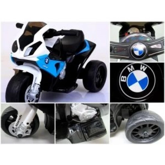 Motocicleta electrica pentru copii BMW S1000RR, 69x44x36.5 cm, varsta 1.5-4 ani, roti si scaun din plastic, putere 25W - Albastru Motocicleta electrica pentru copii BMW S1000RR, 69x44x36.5 cm, varsta 1.5-4 ani, roti si scaun din plastic, putere 25W - Albastru