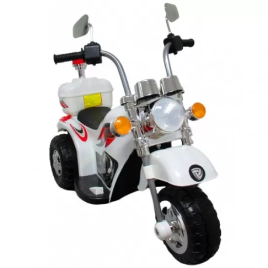 Motocicleta electrica pentru copii M8 995 R-Sport - Alb Motocicleta electrica pentru copii M8 995 R-Sport - Alb