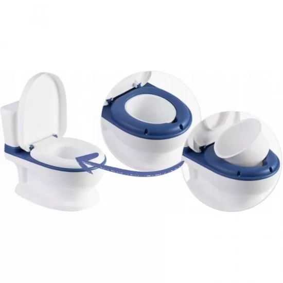 Olita cu sunete Ricokids RK-290 Alb cu albastru Olita cu sunete Ricokids RK-290 Alb cu albastru