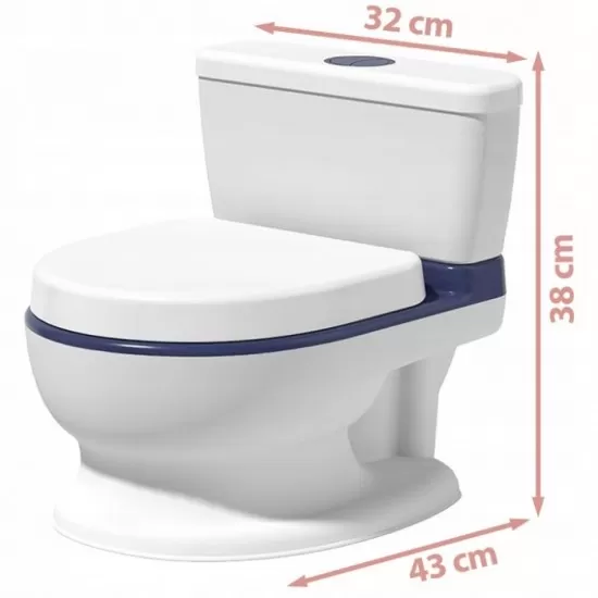Olita cu sunete Ricokids RK-290 Alb cu albastru Olita cu sunete Ricokids RK-290 Alb cu albastru