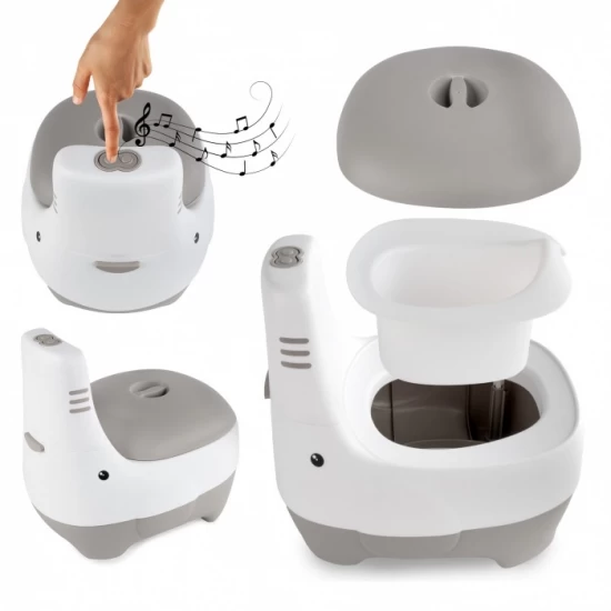 Olita pentru copii cu sunete si insertie detasabila Kidwell Fino Gray