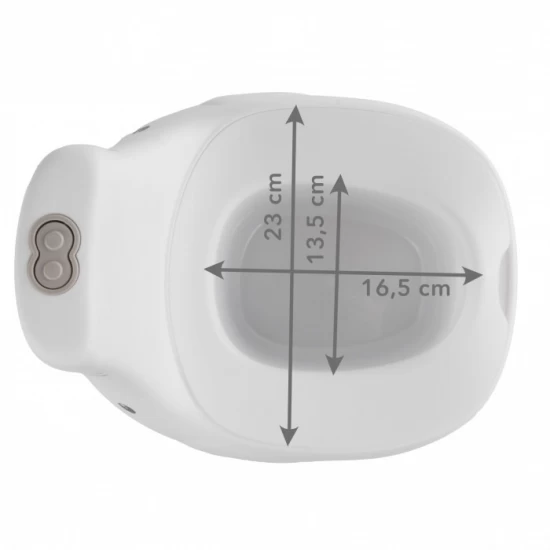 Olita pentru copii cu sunete si insertie detasabila Kidwell Fino Gray