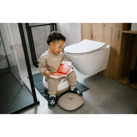 Olita pentru copii cu sunete si insertie detasabila Kidwell Fino Gray