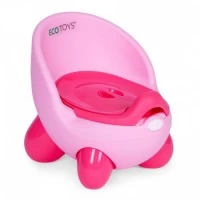 Olita pentru copii, insertie detasabila, picioare antiderapante Ecotoys PP112 - Roz