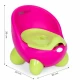 Olita pentru copii, insertie detasabila, picioare antiderapante Ecotoys PP112 - Roz-Verde Olita pentru copii, insertie detasabila, picioare antiderapante Ecotoys PP112 - Roz-Verde