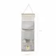 Organizator textil de perete cu 3 compartimente Ecotoys OR90WZ1 - Gri Organizator textil de perete cu 3 compartimente Ecotoys OR90WZ1 - Gri