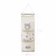 Organizator textil de perete cu 3 compartimente Ecotoys OR90WZ2 - Bej Organizator textil de perete cu 3 compartimente Ecotoys OR90WZ2 - Bej