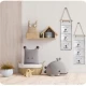 Organizator textil de perete cu 3 compartimente Nukido NK-403 - Gri Organizator textil de perete cu 3 compartimente Nukido NK-403 - Gri