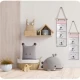 Organizator textil de perete cu 3 compartimente Nukido NK-403 - Roz Organizator textil de perete cu 3 compartimente Nukido NK-403 - Roz