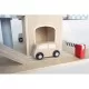 Parcare din lemn cu etaje, lift si masinute Ecotoys Parcare din lemn cu etaje, lift si masinute Ecotoys