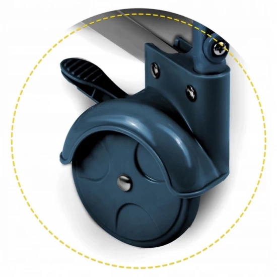 Patut pliabil 125 x 65 x 78 cm Ricokids RK-240 - Bleumarin