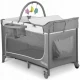 Patut pliabil 125 x 65 x 78 cm Ricokids RK-241 - Gri Patut pliabil 125 x 65 x 78 cm Ricokids RK-241 - Gri