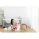 Patut pliabil 125 x 65 x 78 cm Ricokids RK-241 - Gri Patut pliabil 125 x 65 x 78 cm Ricokids RK-241 - Gri