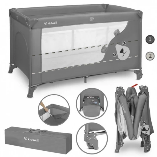 Patut pliabil Kidwell Blissy Duo Gray Patut pliabil Kidwell Blissy Duo Gray