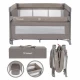Patut pliabil Kidwell Blissy Lift Beige