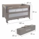 Patut pliabil Kidwell Blissy Lift Beige