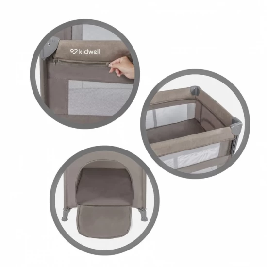 Patut pliabil Kidwell Blissy Lift Beige