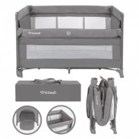 Patut pliabil Kidwell Blissy Lift Gray