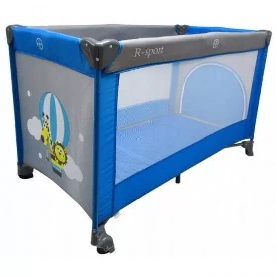 Patut pliabil R-Sport K1 - Albastru Patut pliabil R-Sport K1 - Albastru