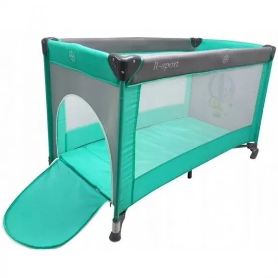 Patut pliabil R-Sport K1 - Turcoaz Patut pliabil R-Sport K1 - Turcoaz