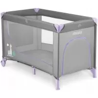 Patut pliabil Ricokids RK-240 Gri cu mov